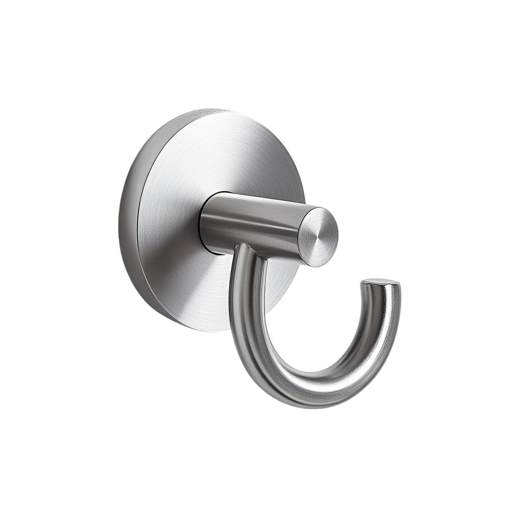 Wuxor Suction Cup Hook for Bathroom - Heavy Duty Vacuum Twist Lock - Rustproof Stainless Steel - Holds up to 22 lbs - No-Drill Wall Mount for Towels & Robes